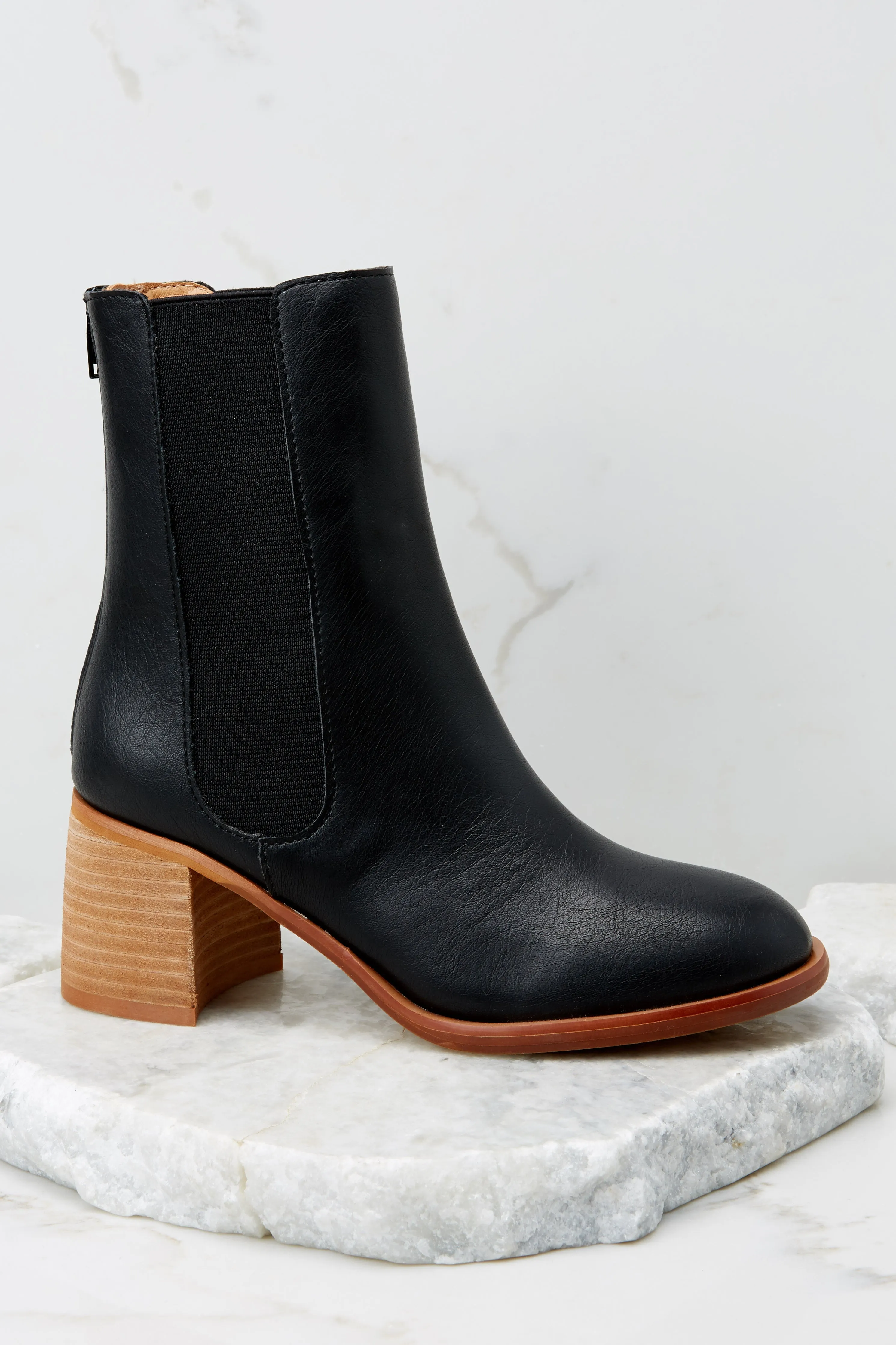 Fierce Step Black Ankle Booties