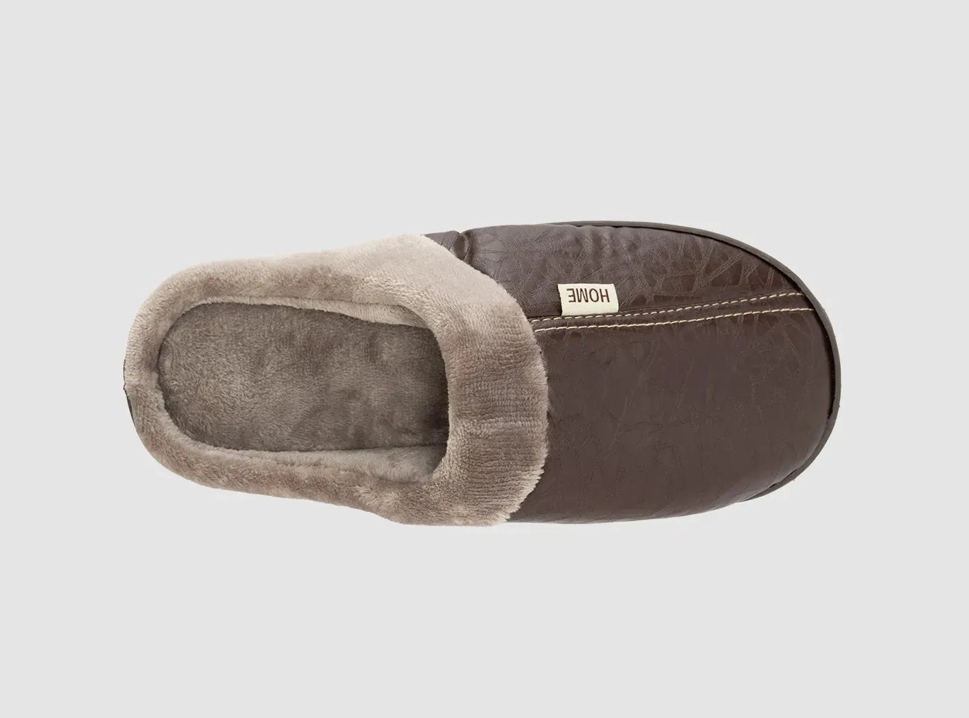 FitVille Men's Plush House Slippers