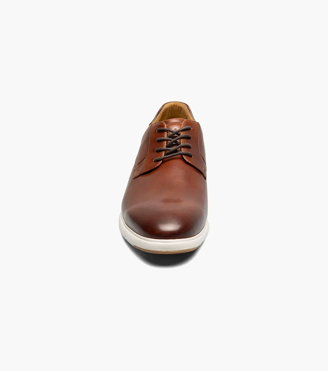 Florsheim Dash Plain Toe Oxford Sneaker Shoe - Cognac