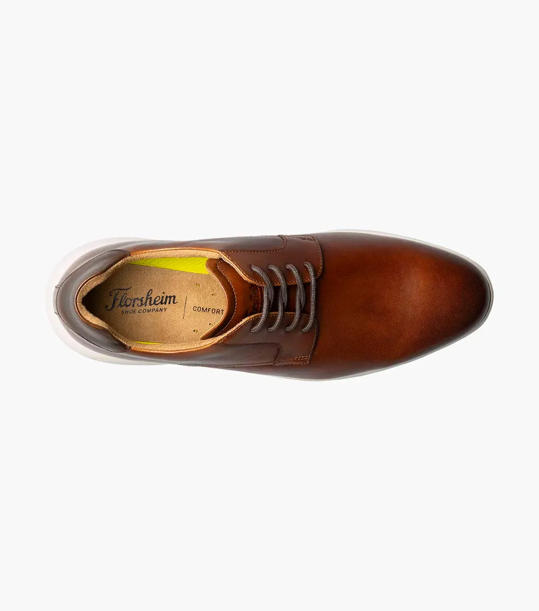 Florsheim Dash Plain Toe Oxford Sneaker Shoe - Cognac