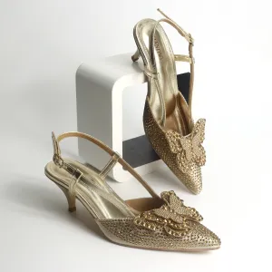 Flower Heels (Golden)