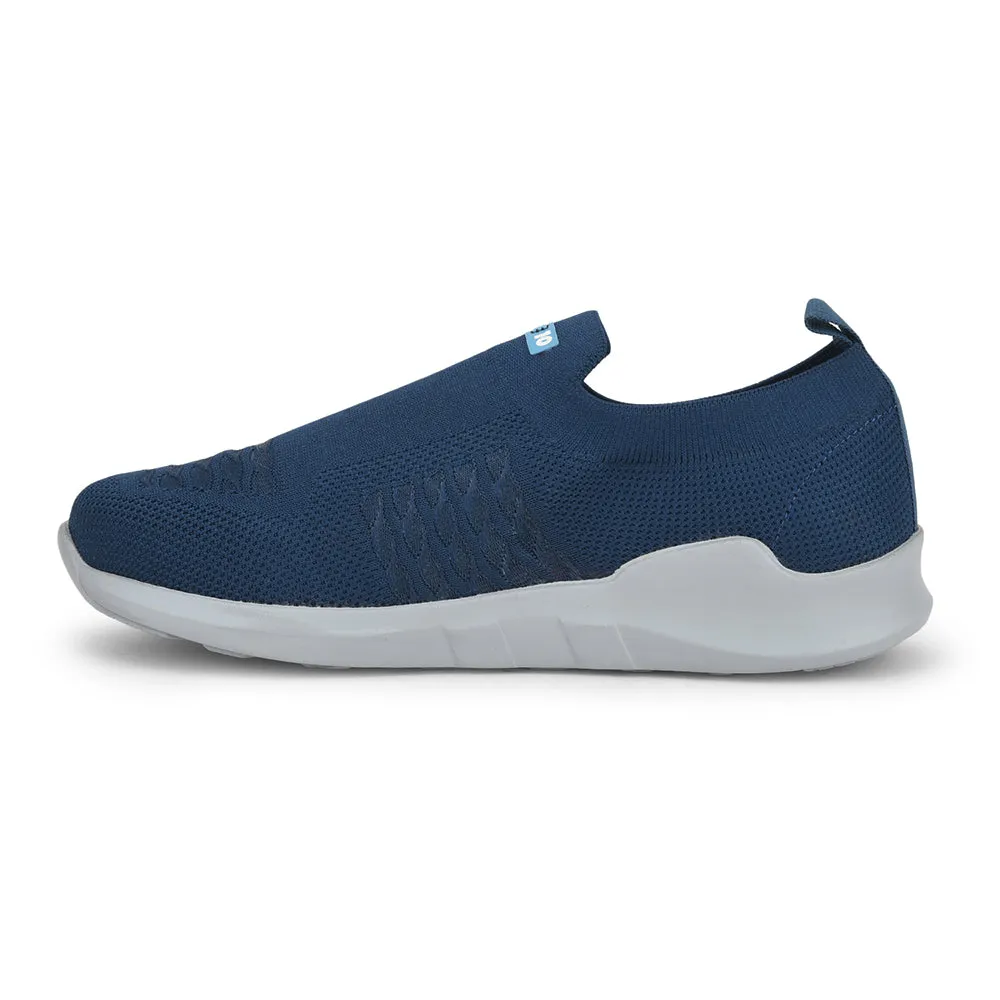 Force 10 Sports Non Lacing Shoes For Ladies (T.Blue) AVILA-42 By Liberty