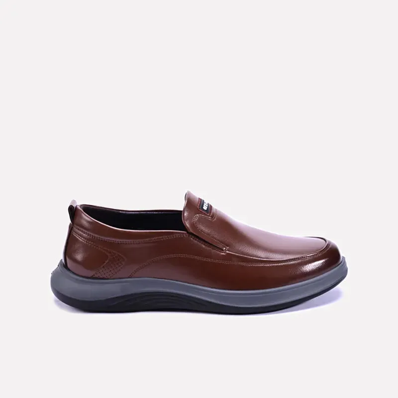 Gideon Brown Slip On Casual Shoes 0160472