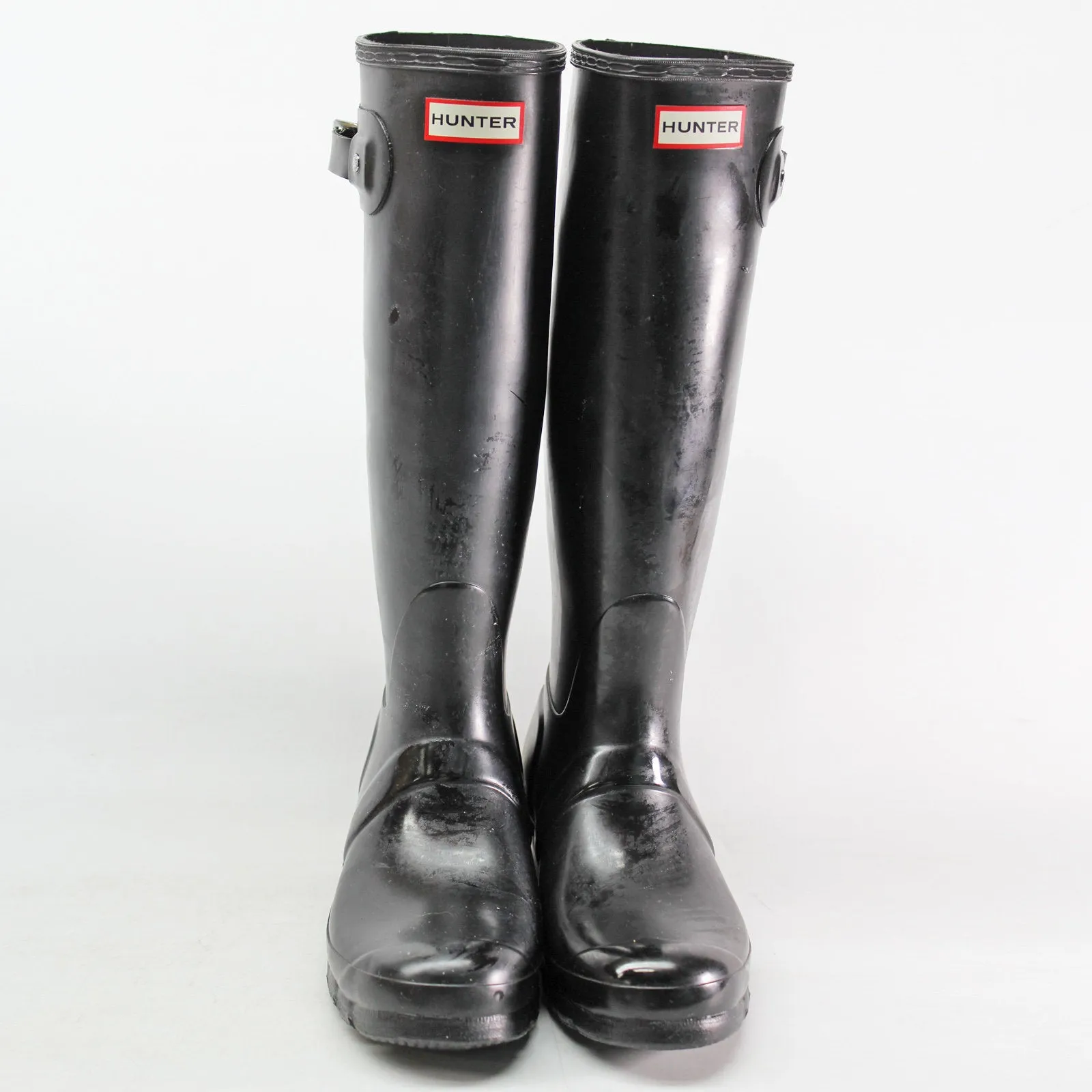 Hunter Original Tall Gloss Rubber Womens Boots - UK 8