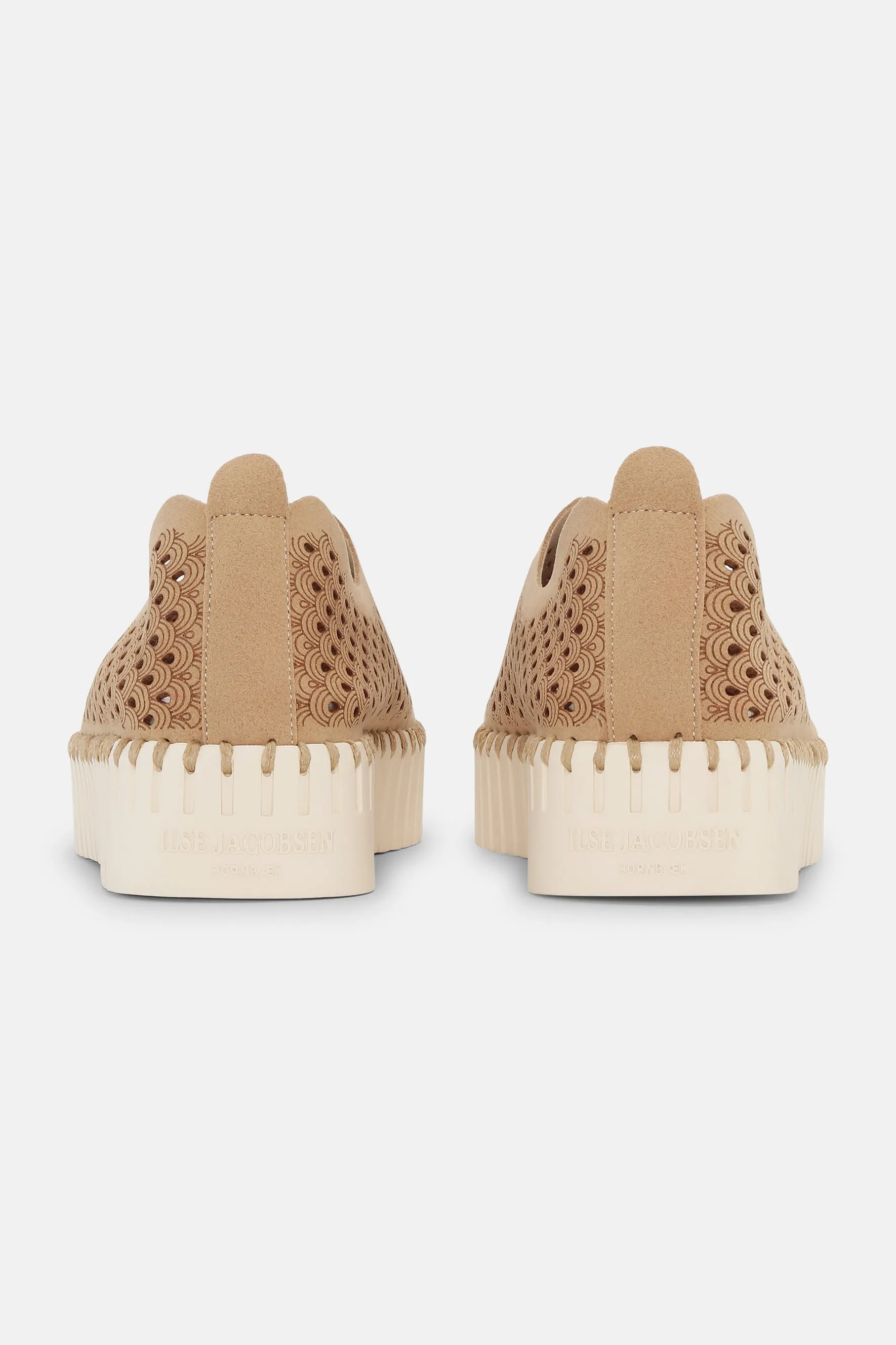 Ilse Jacobsen Hornbæk Tulip3373 Platform Sneakers  | Latte 110