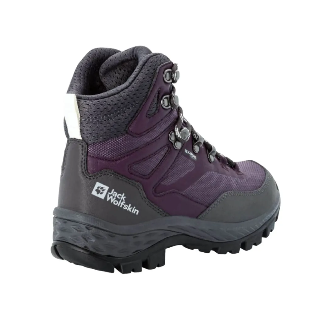 jack wolfskin Rebellion Guide Texapore Mid Women's Waterproof Hiking Shoes