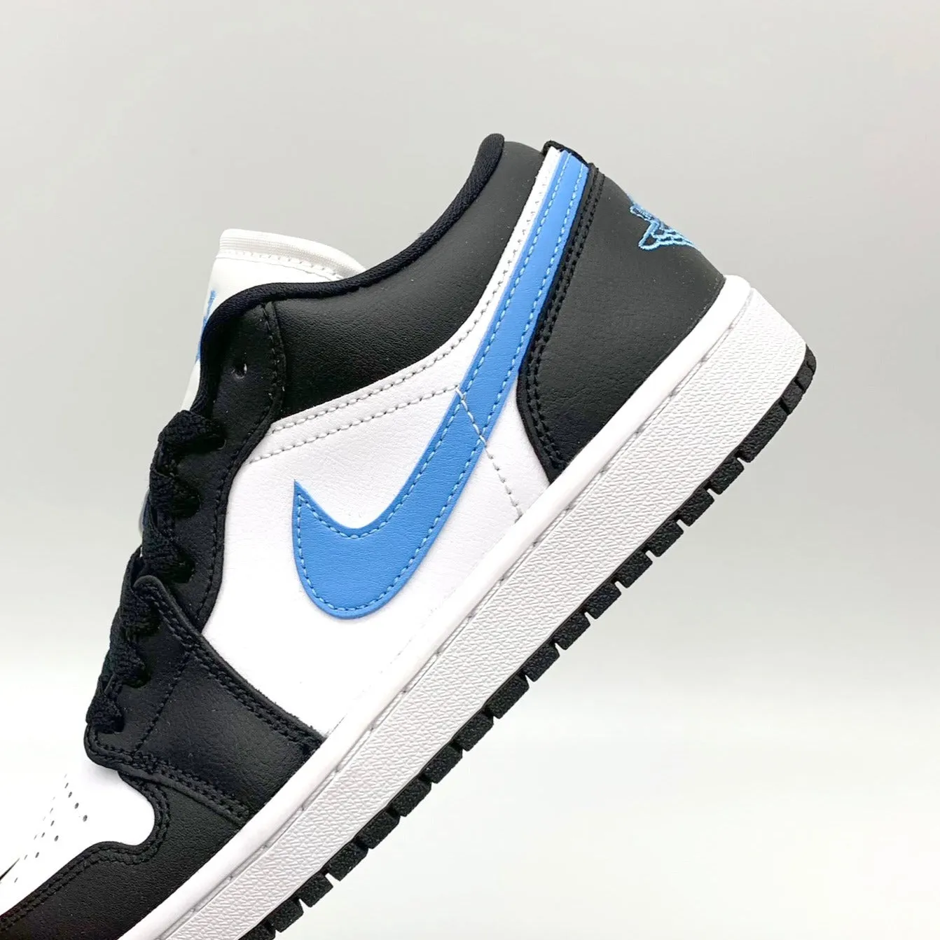 Jordan 1 Low Black University Blue White