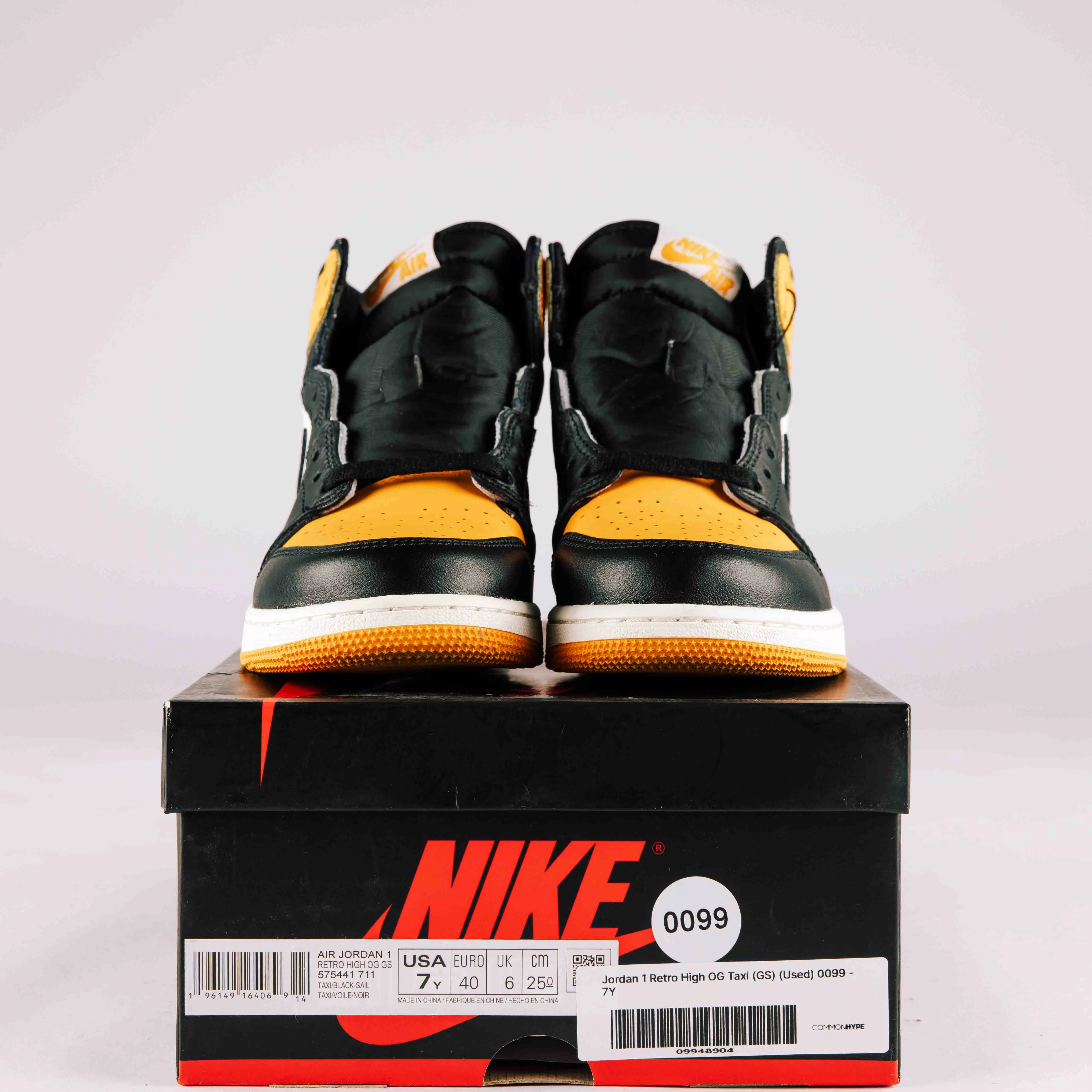 Jordan 1 Retro High OG Taxi (GS) (Used) 0099