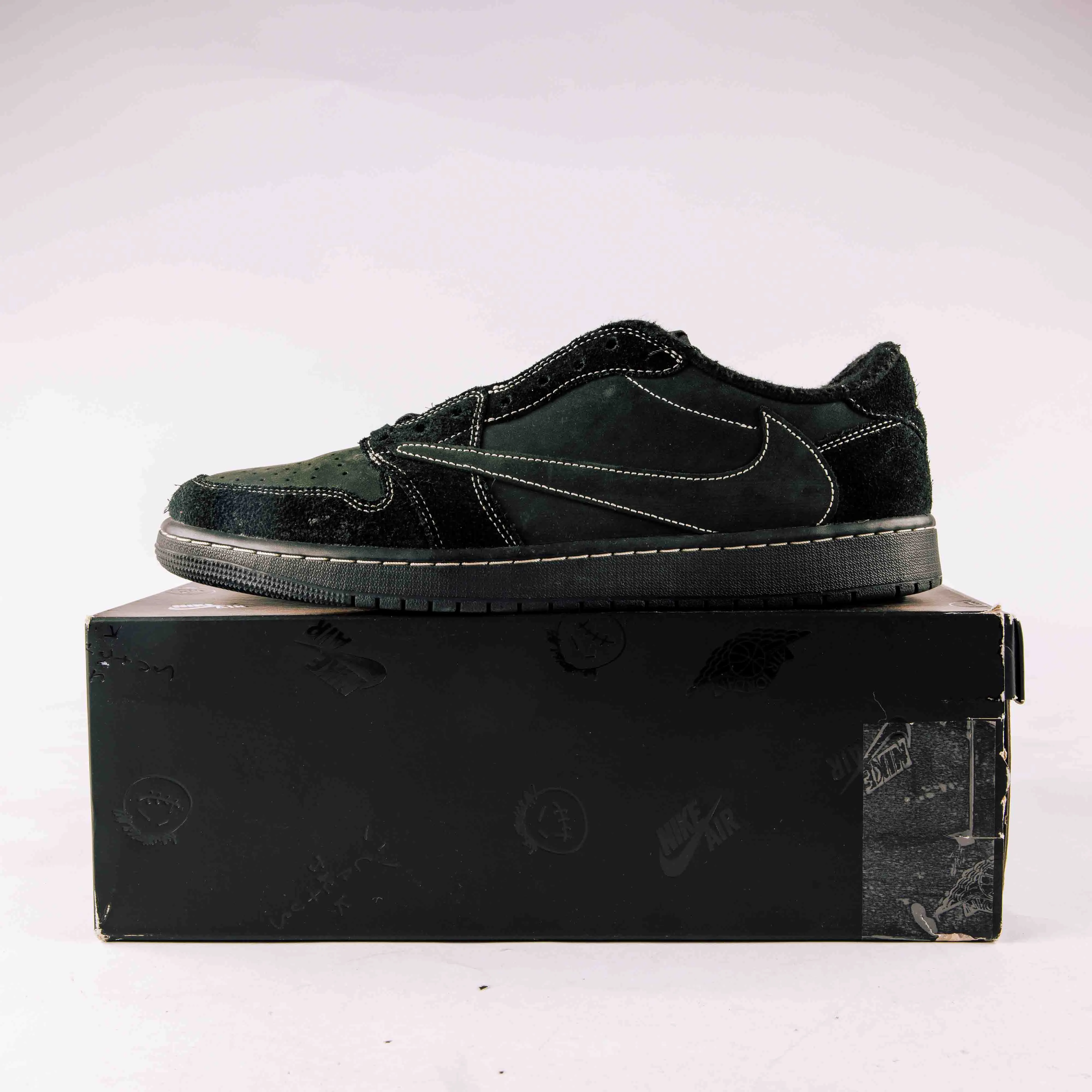 Jordan 1 Retro Low OG SP Travis Scott Black Phantom - Used - 0477