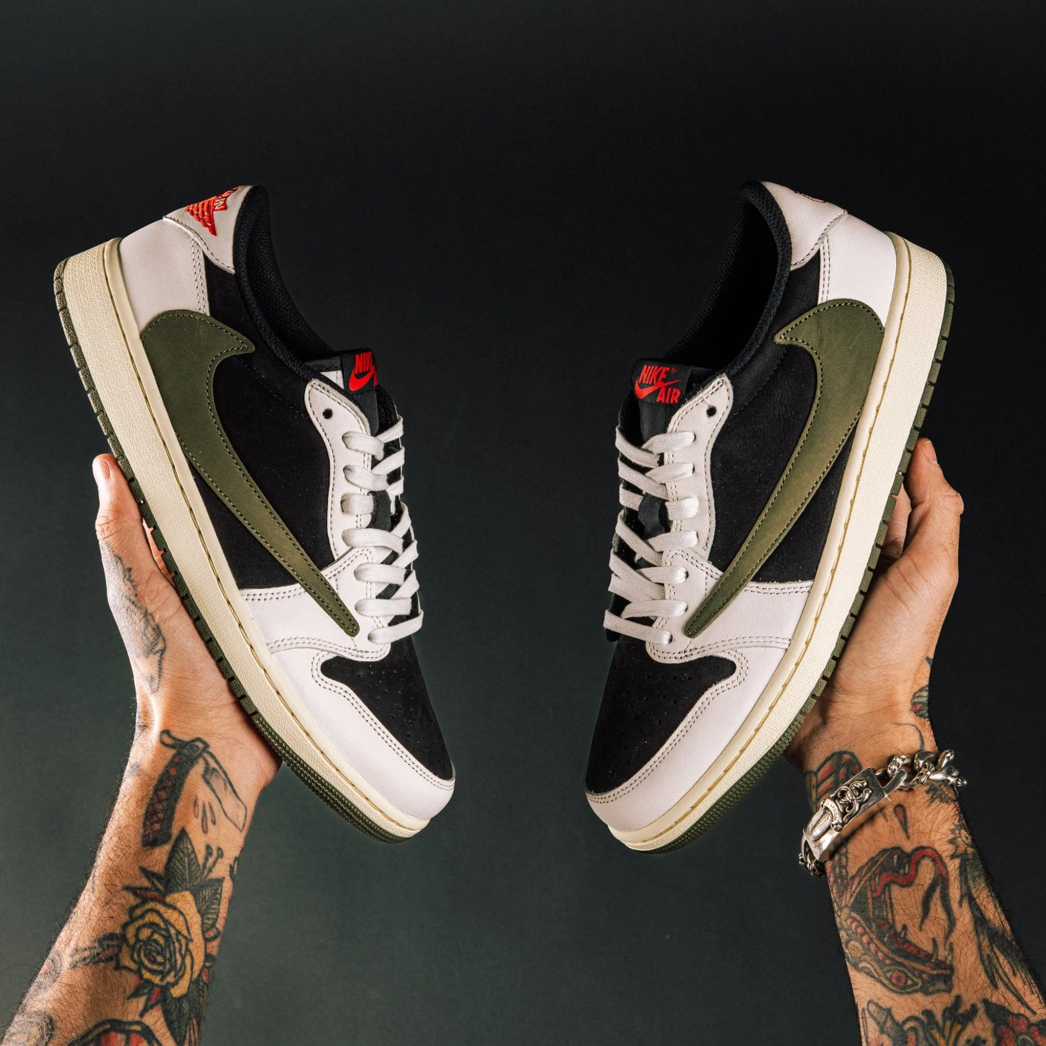 Jordan 1 Retro Low OG SP Travis Scott Olive (W)