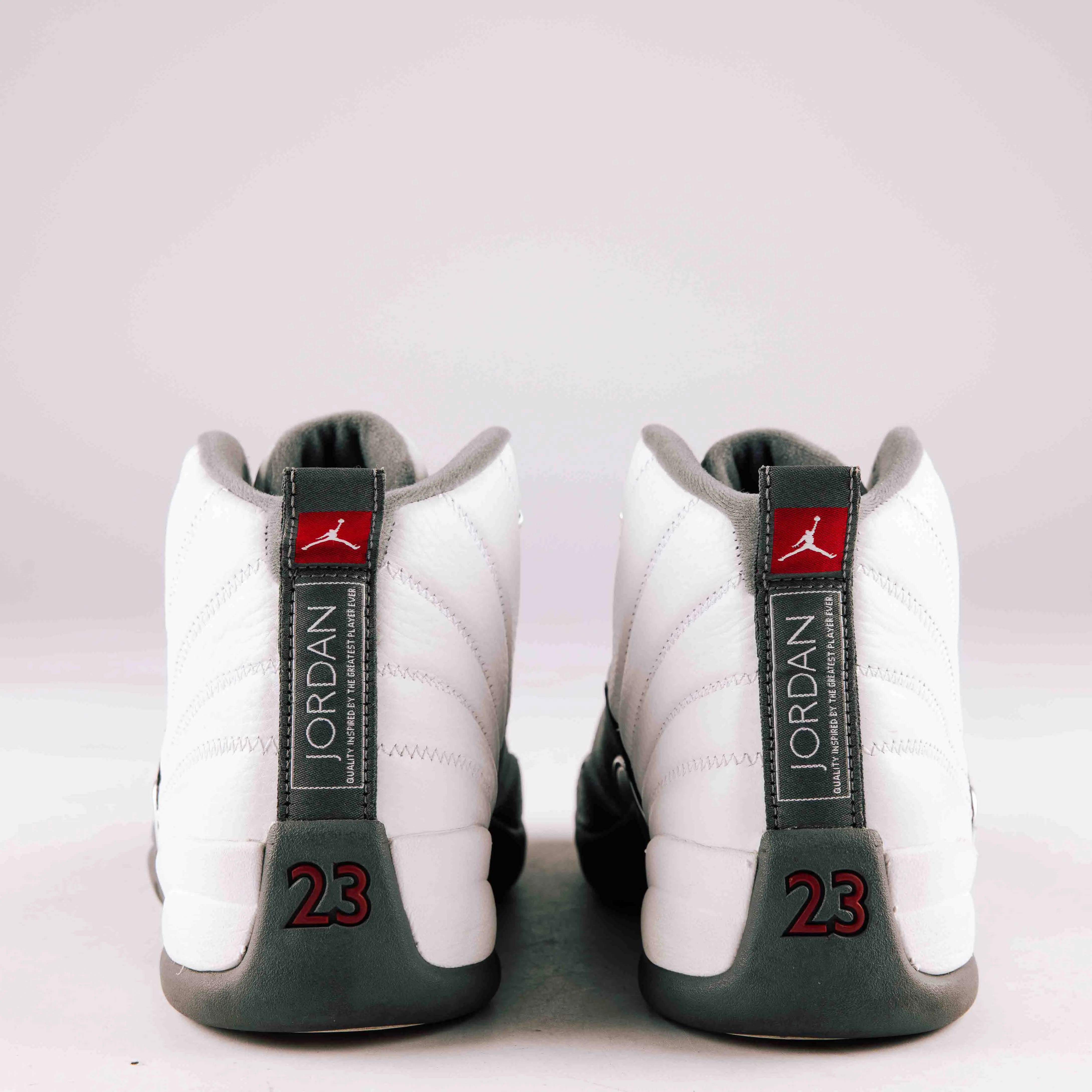 Jordan 12 Retro White Dark Grey - Used, No Box - 0257