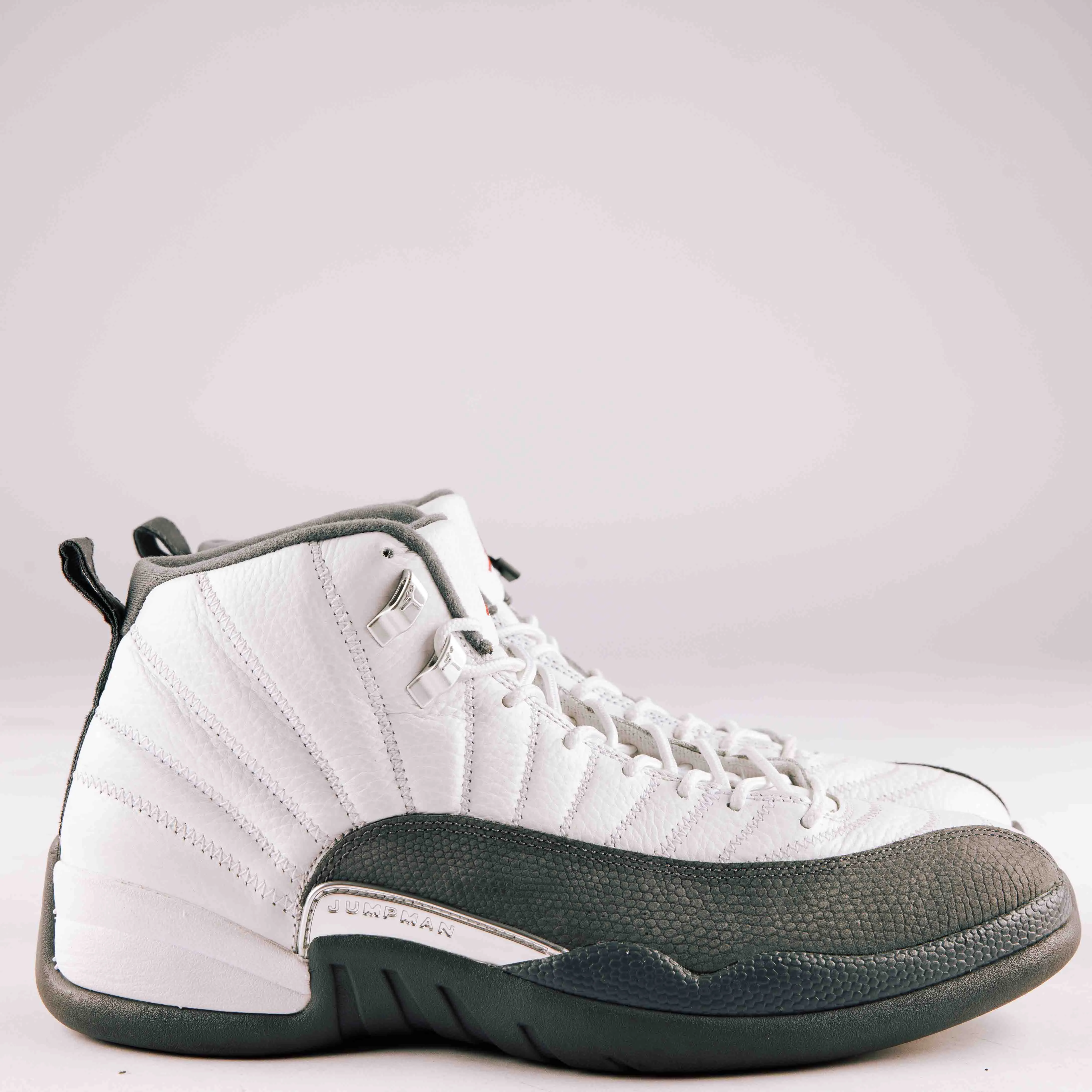 Jordan 12 Retro White Dark Grey - Used, No Box - 0257