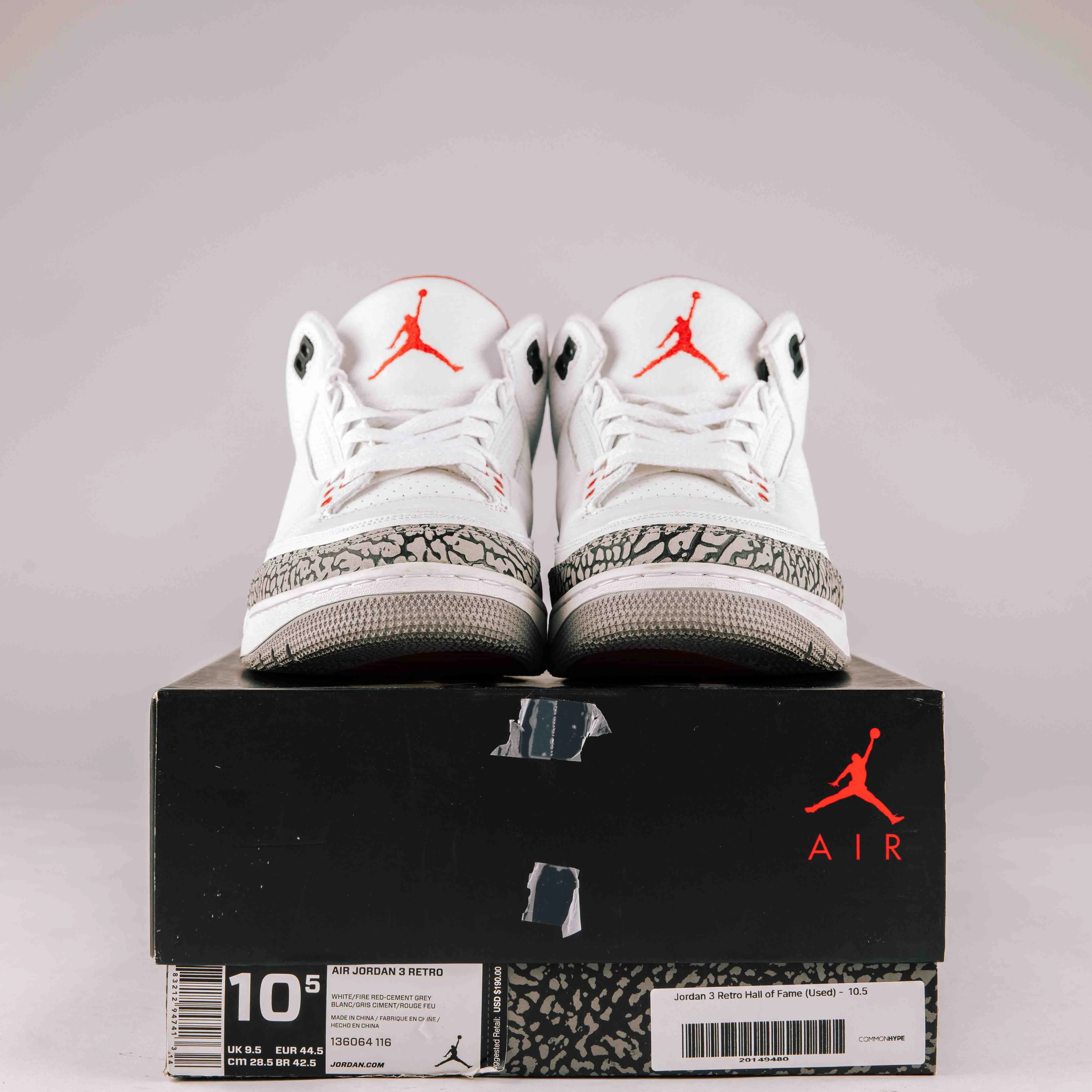 Jordan 3 Retro Hall of Fame - Used - 0068