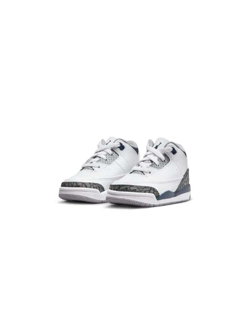 Jordan 3 Retro (TD) - "Midnight Navy"