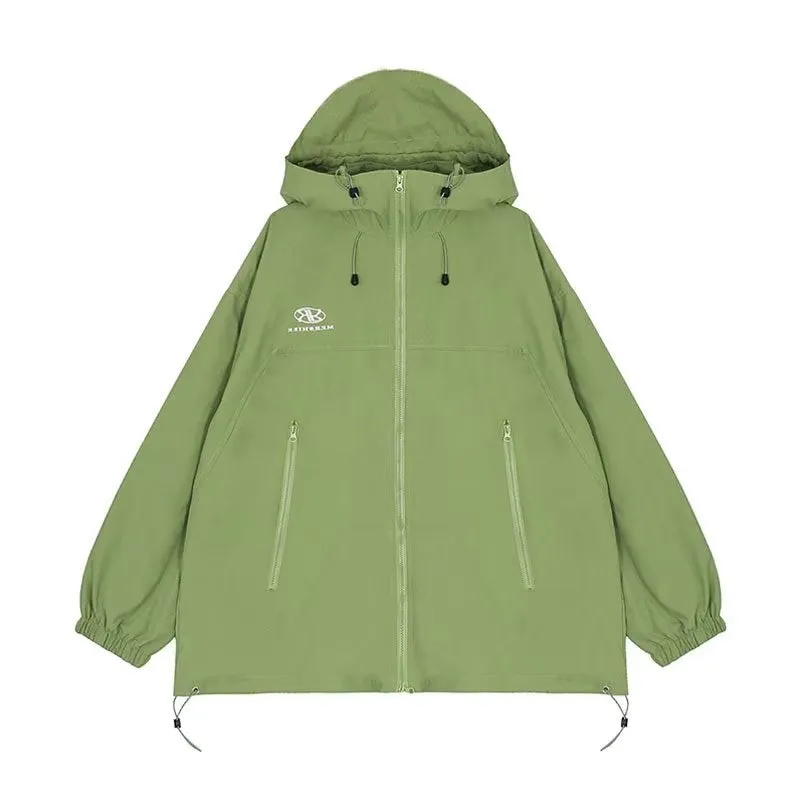 Joskaa Oversize Waterproof Hooded Jacket