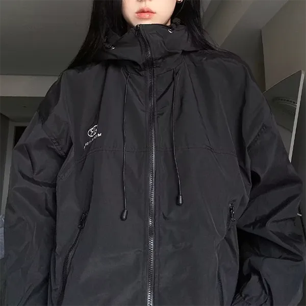 Joskaa Oversize Waterproof Hooded Jacket