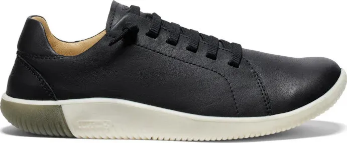 Keen Men&#x27;s KNX Leather Sneaker Black/Star White | Buy Keen Men&#x27;s KNX Leather Sneaker Black/Star White here | Outnorth