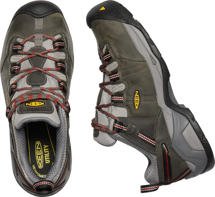 'Keen Utility' Men's Detroit XT Met Guard Steel Toe - Steel Grey / Bossa Nova