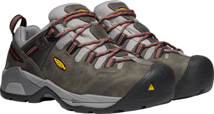 'Keen Utility' Men's Detroit XT Met Guard Steel Toe - Steel Grey / Bossa Nova