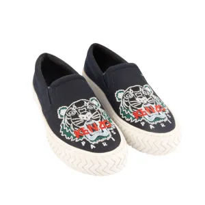 Kenzo K-Skate Embroidered Tiger Logo Sneakers