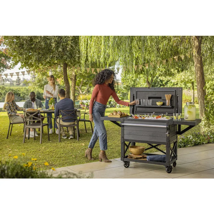 Keter Patio Cooler and Beverage Cart