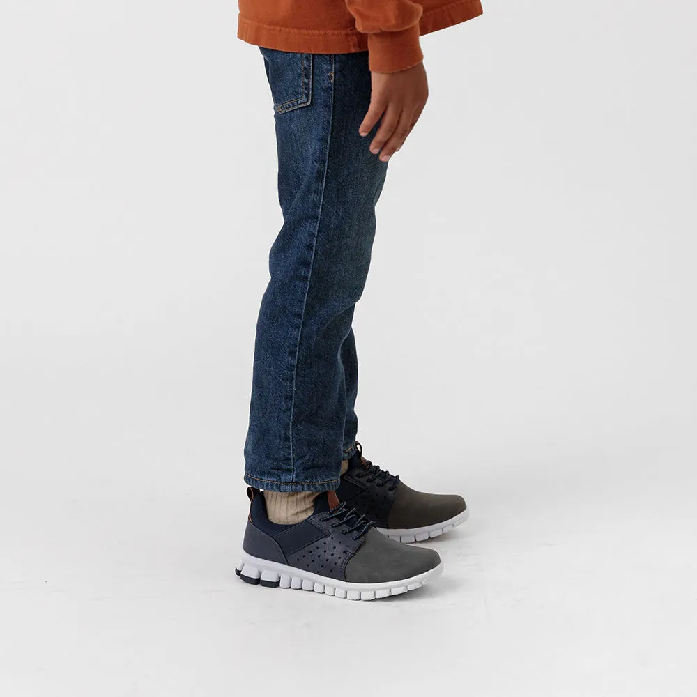 Kids' Betts Jr. in Dark Grey/Navy