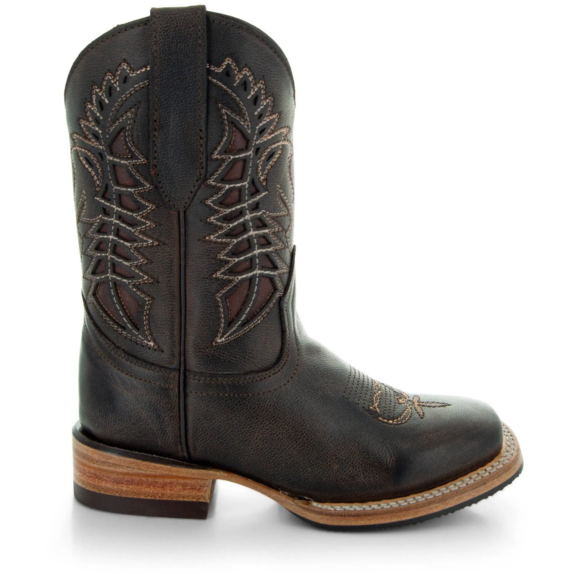 Kids' Brown Country Boots | Everyday Western Boots for Kids K3007