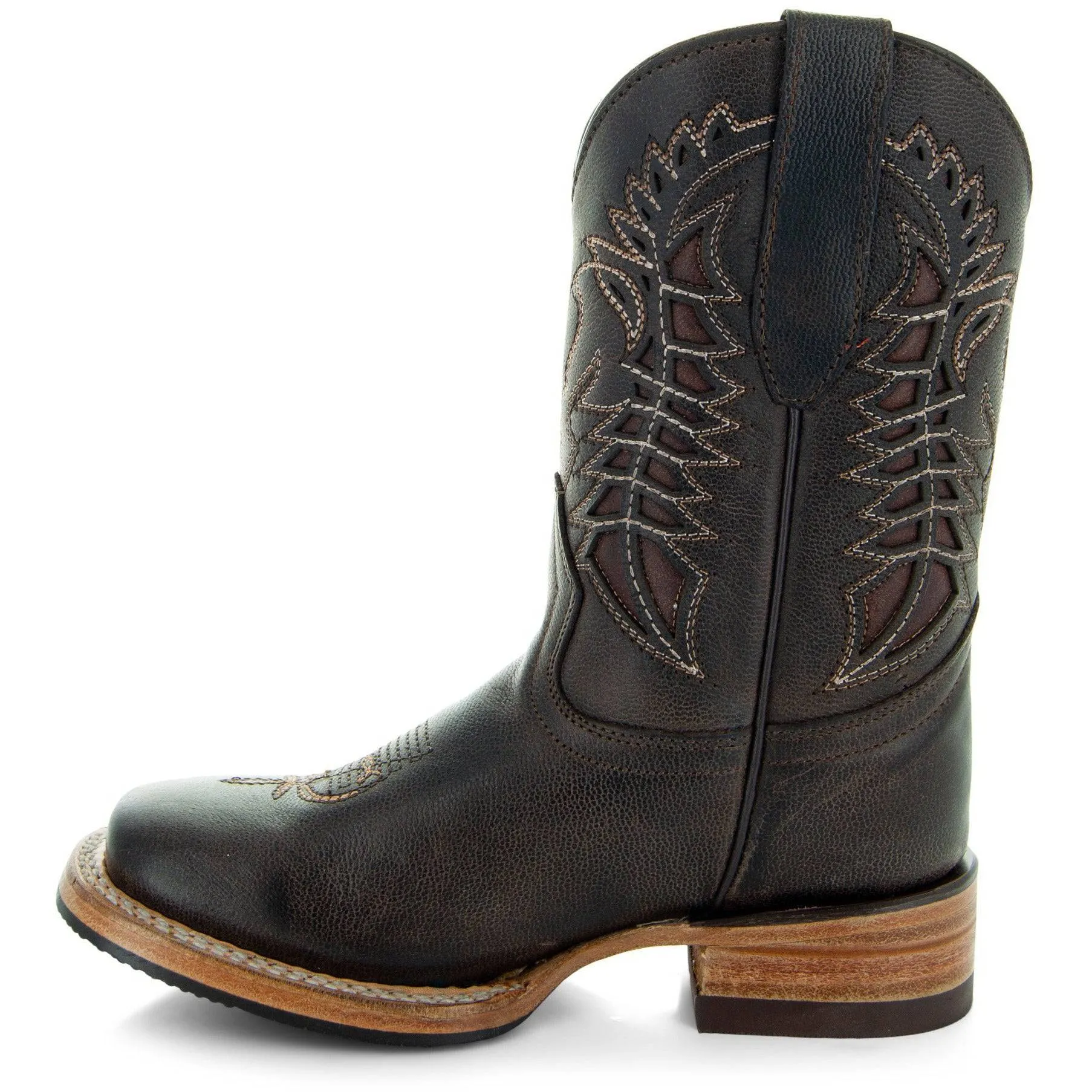 Kids' Brown Country Boots | Everyday Western Boots for Kids K3007