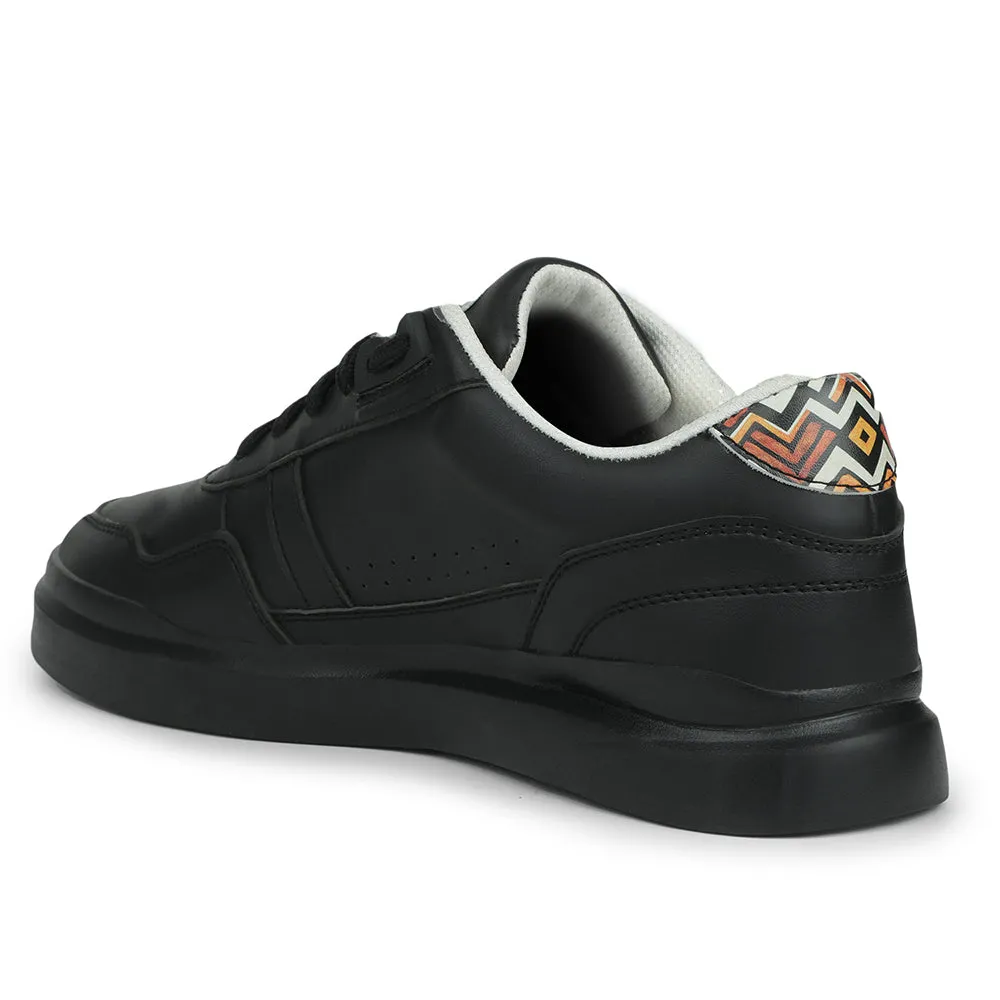 Leap7x Black Casual Sneakers For Men NICOLAS-1E By Liberty