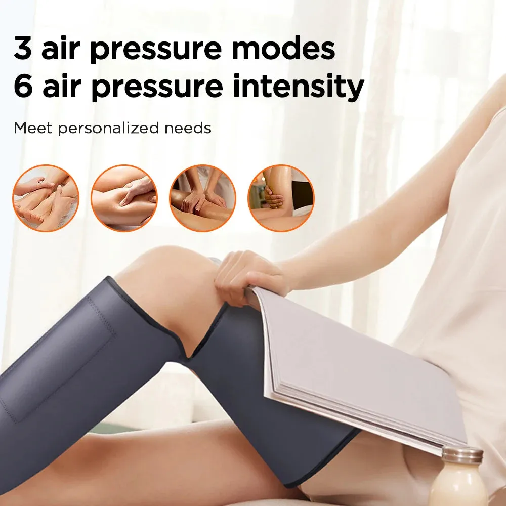 Leg Massager Boots Calf Foot Airbag Wrap Compression