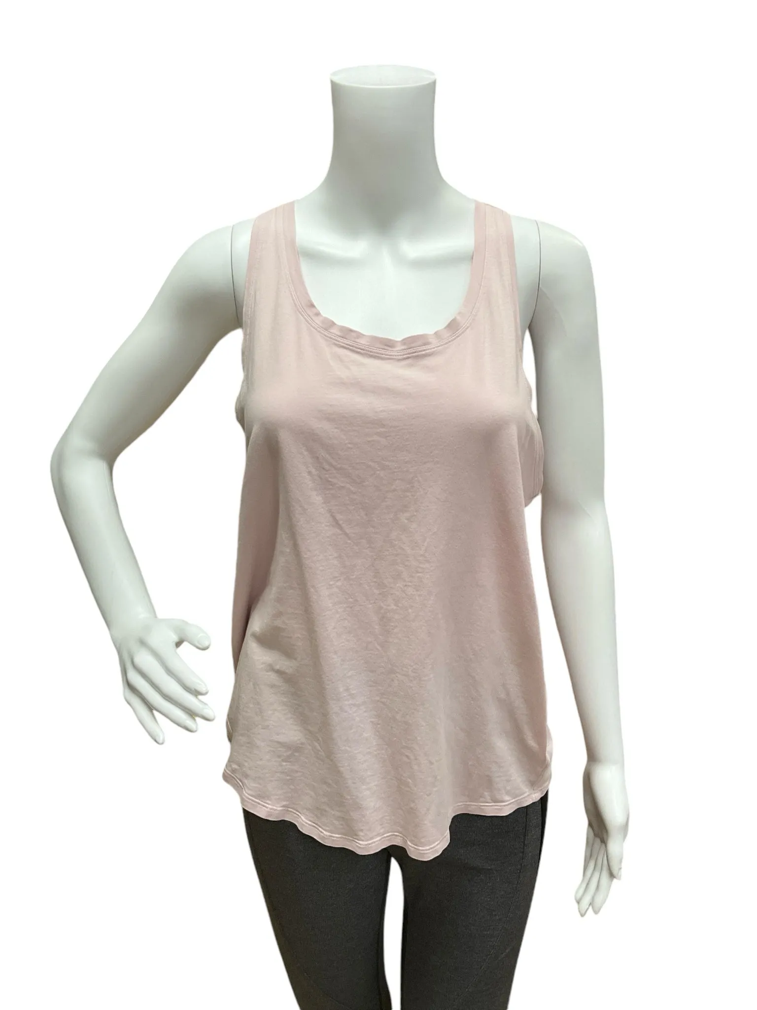 Lululemon Pink Solid Tank Top Size 6