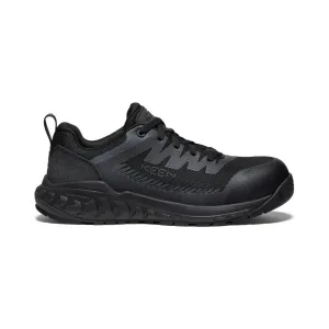 Men's Arvada Work Sneaker (Carbon-Fiber Toe)  |  Black/Black