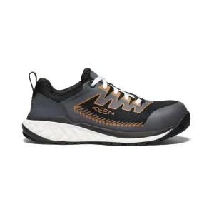 Men's Arvada Work Sneaker (Carbon-Fiber Toe)  |  Black/Curry