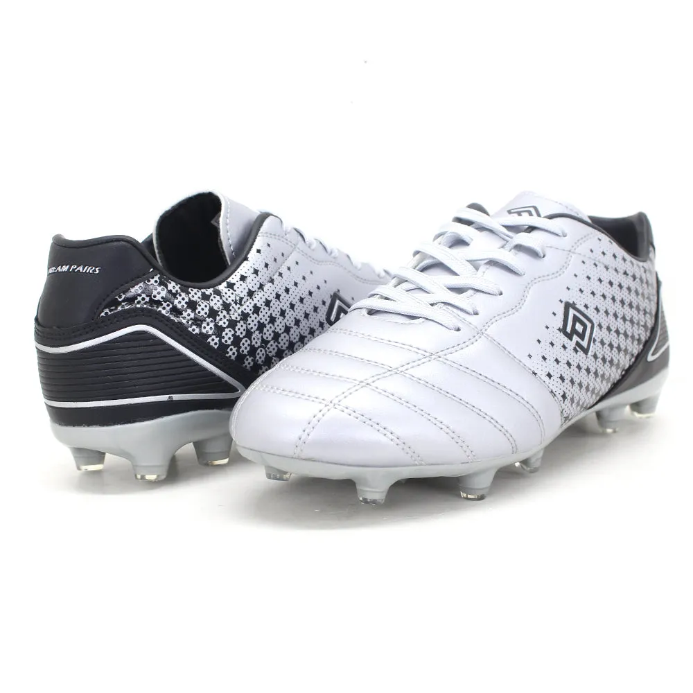 Men's Firm Ground Soccer Cleats Soccer Shoes,Grey