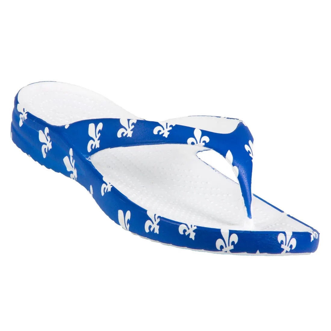 Men's Flip Flops - Fleur De Lis