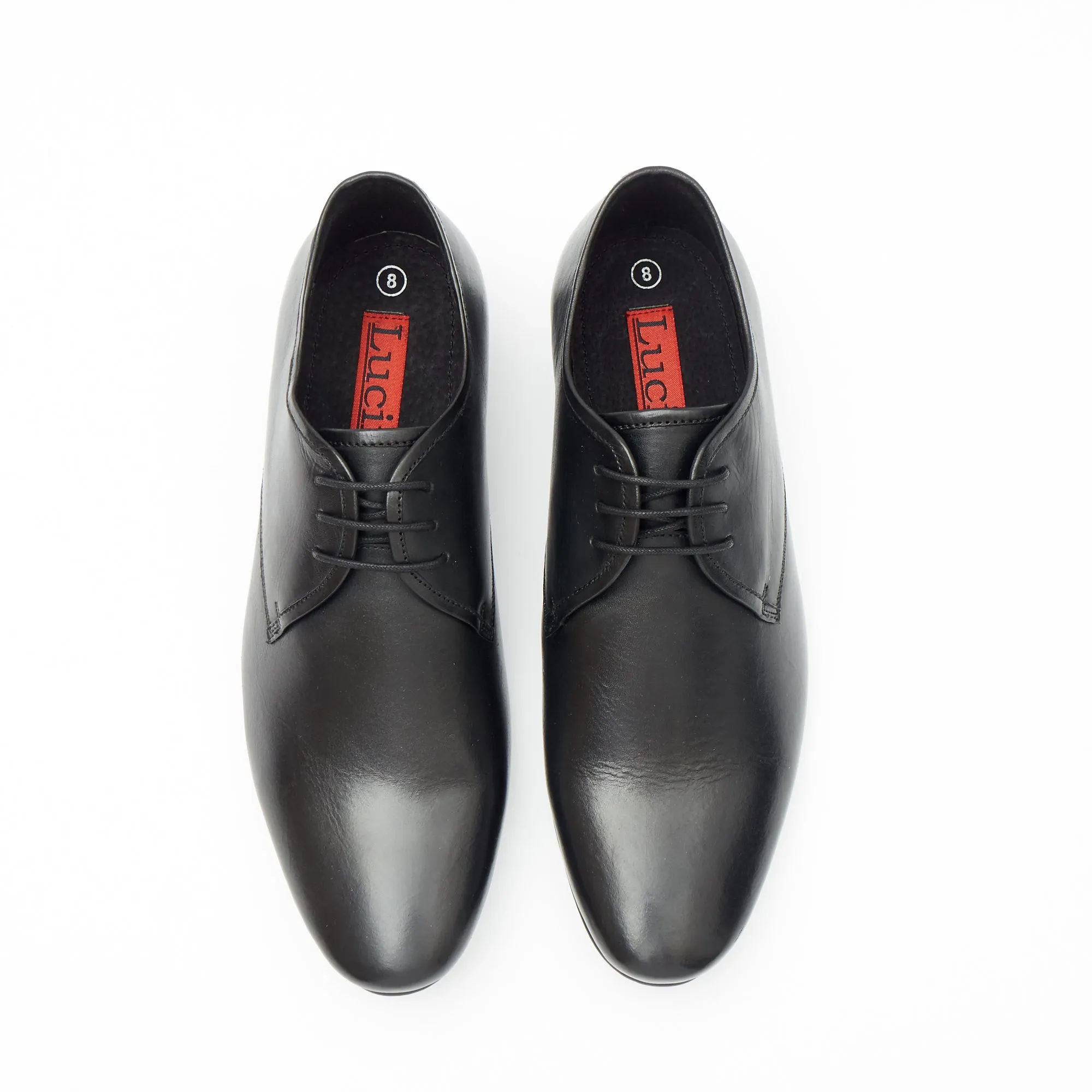 Mens Leather Formal Shoes- 50540_Black