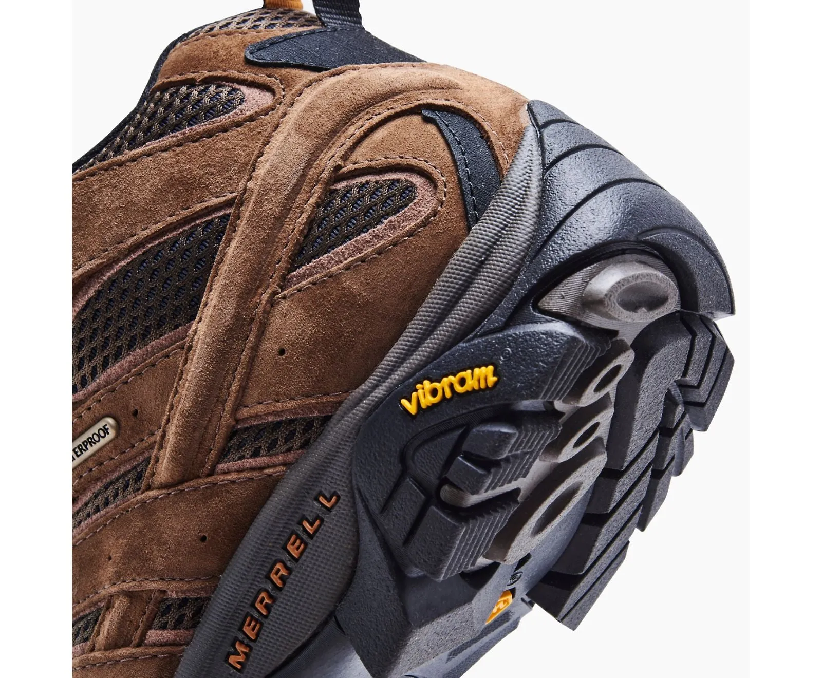 Men's Merrell Moab 2 Mid Waterproof Color: Earth