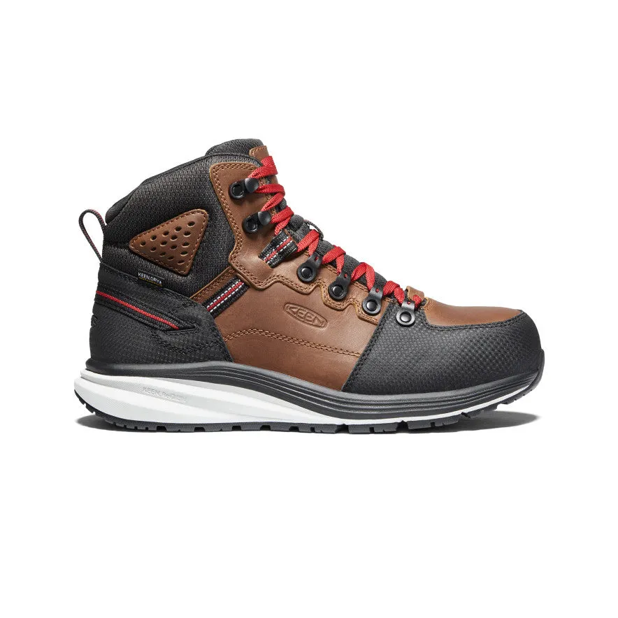 Men's Red Hook Waterproof Boot (Carbon Toe)  |  Tobacco/Black