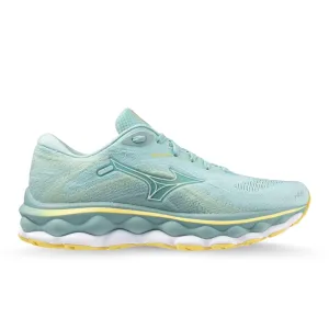 Mizuno Women's Wave Sky 7 - Eggshell Blue/White