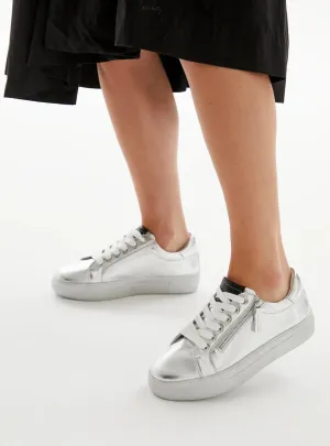 MUZZ SNEAKER - Silver