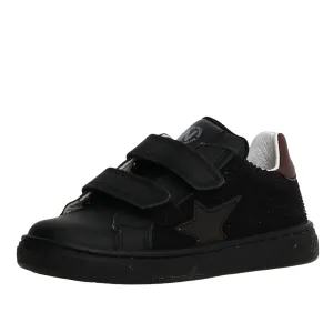 Naturino Pinn VI Boy's and Girl's Casual Shoes - Black/Dark Brown