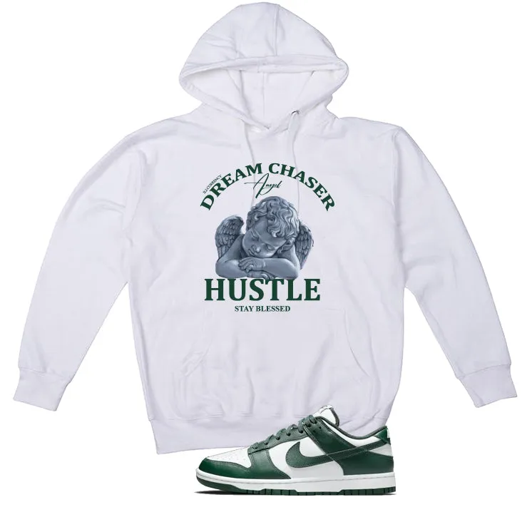 Nike Dunk Low Michigan State White T-Shirt (Dream Chaser Angel)