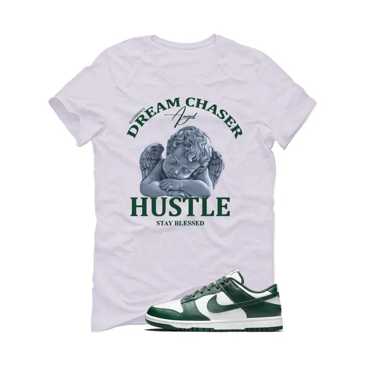 Nike Dunk Low Michigan State White T-Shirt (Dream Chaser Angel)