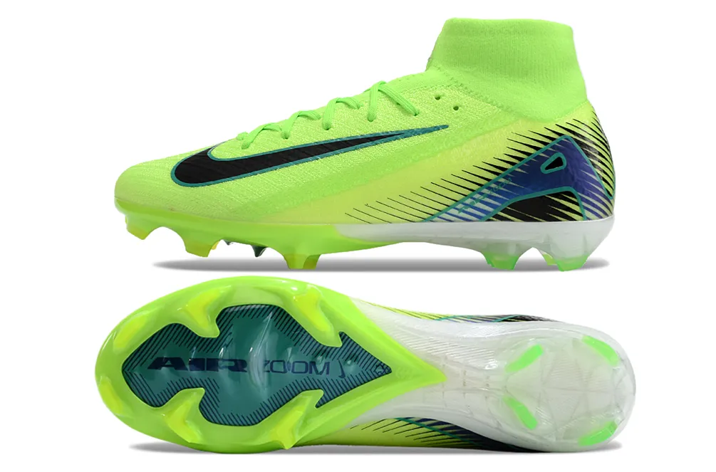 Nike Mercurial Superfly - Lime Green | Obsidian Black - FREE WORLDWIDE SHIPPING