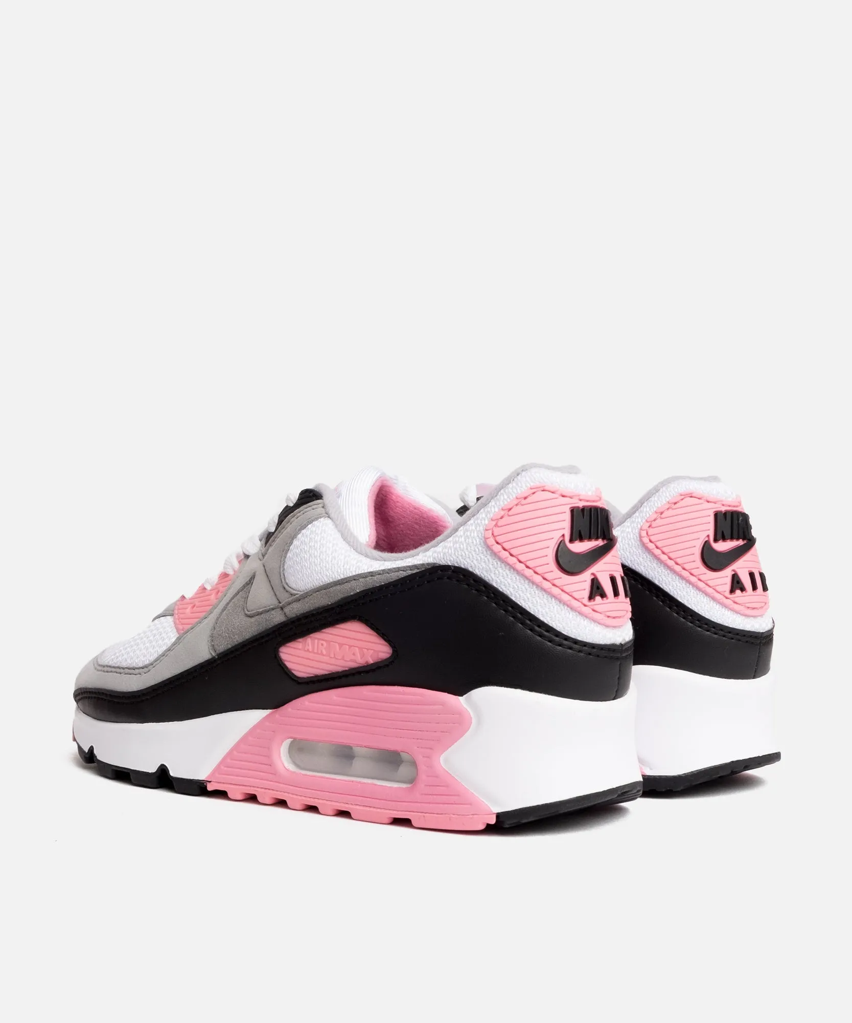 Nike WMNS Air Max 90 (White/Particle Grey/Rose/Black)