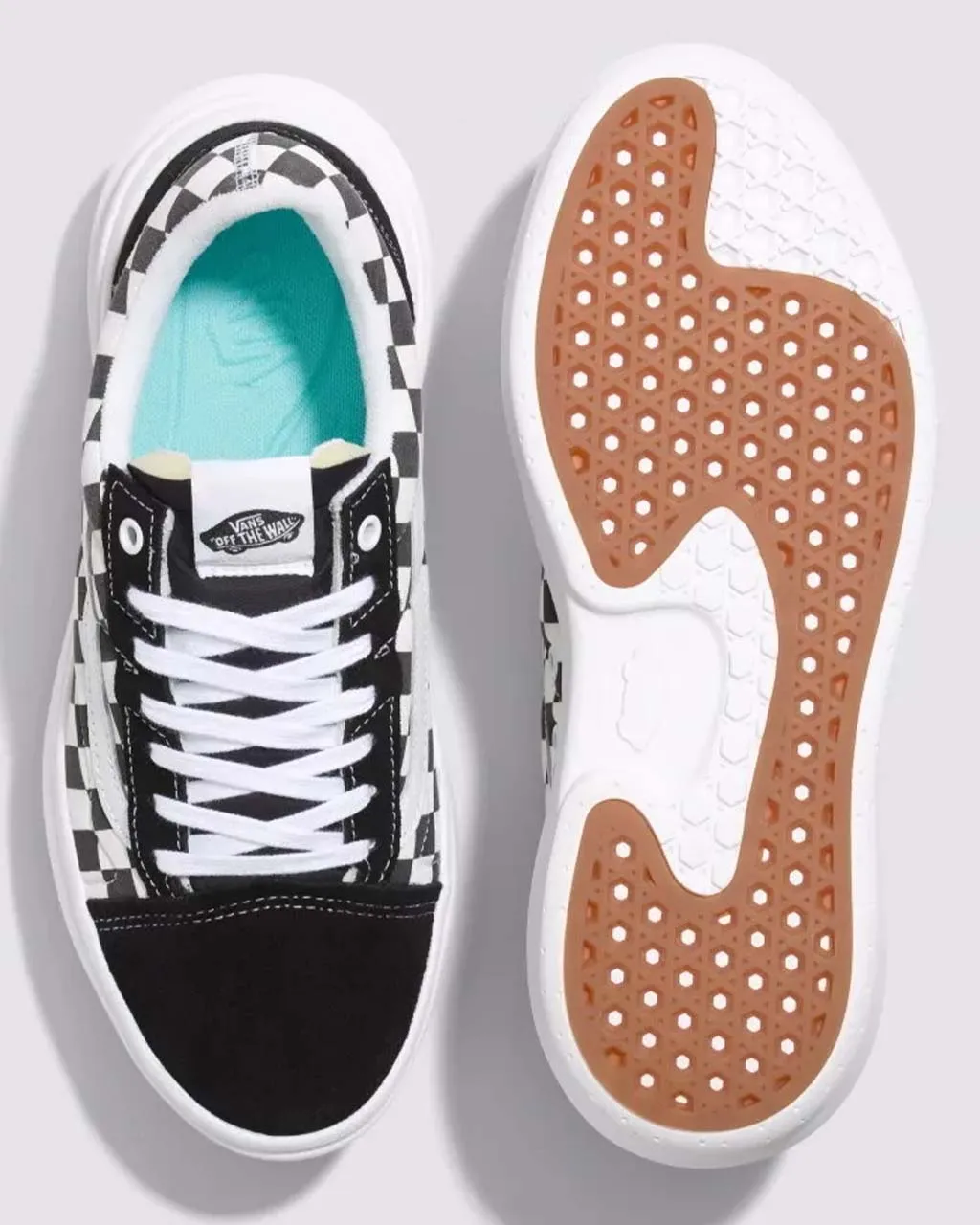 Old Skool Overt Sneaker - Black Checkerboard