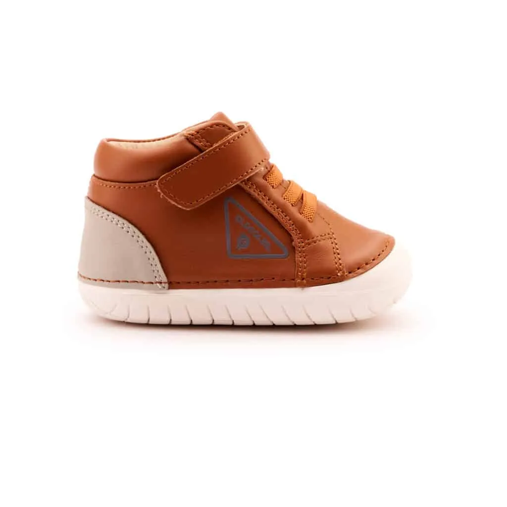 Old Soles Boy's 4096 Sensa Pave Casual Shoes - Tan / Gris