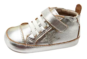 Old Soles Boy's & Girl's Star Roller Shoes - Gold/Glam Gold