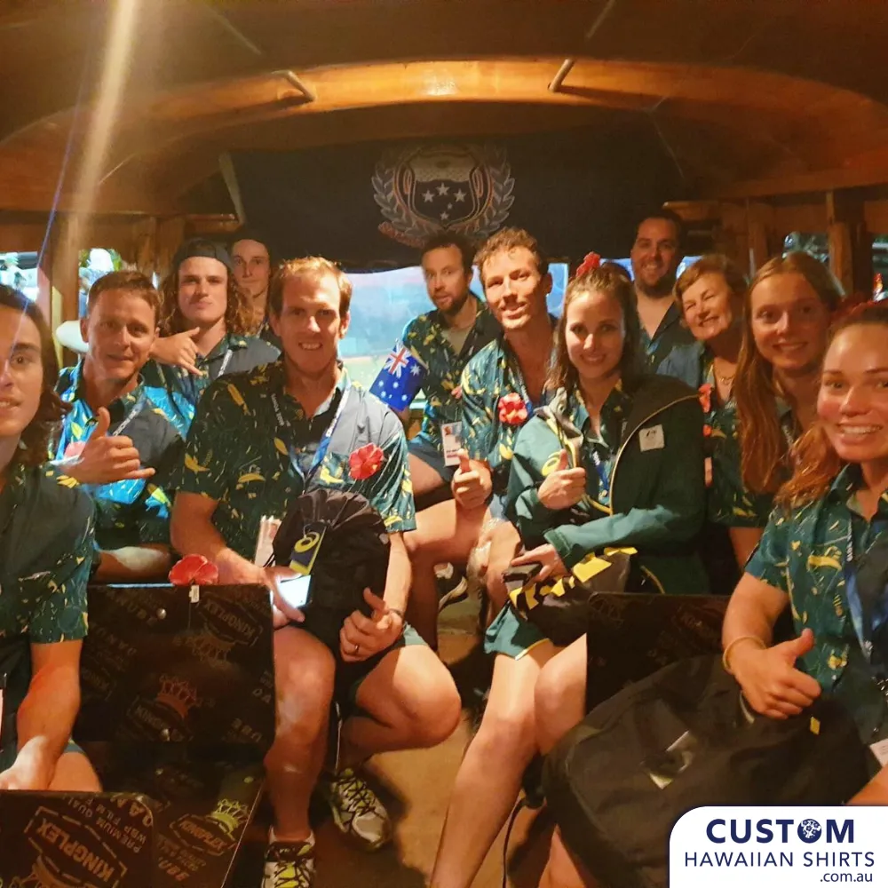 Pacific Games, Samoa 2019 - Aussie Team Uniforms