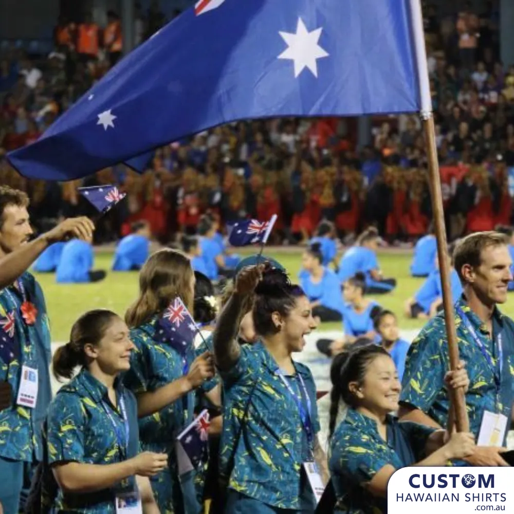 Pacific Games, Samoa 2019 - Aussie Team Uniforms